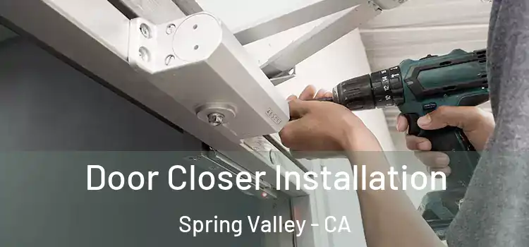  Door Closer Installation Spring Valley - CA
