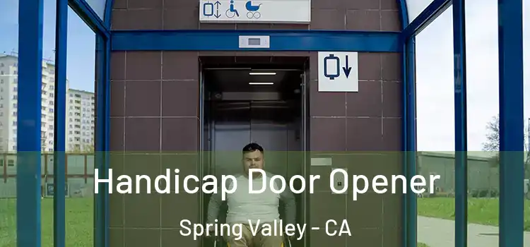Handicap Door Opener Spring Valley - CA